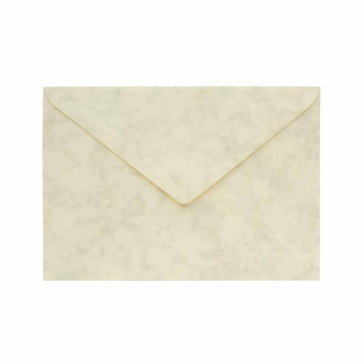 Pack de 5 Sobres C5 Folder Mármol Crema