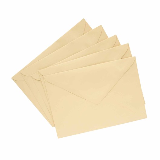 Pack de 5 Sobres C5 Folder Marrón Arena