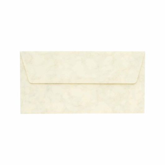 Pack de 5 Sobres DL Americanos Folder Mármol Crema