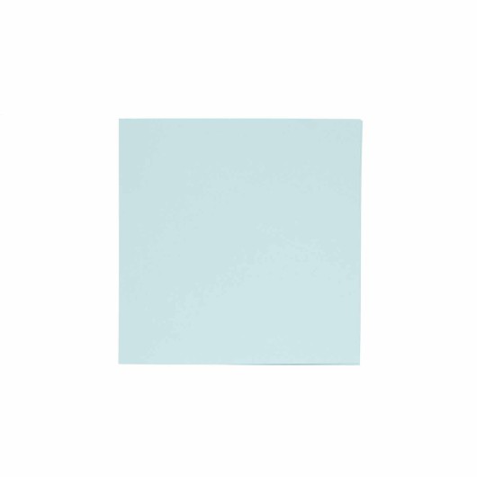 Pack de 5 Tarjetas Cuadradas Duplas Folder Azul Cielo