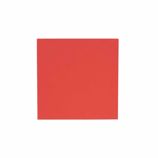 Pack de 5 Tarjetas Cuadradas Duplas Folder Rojo