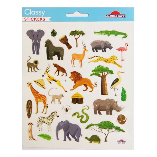 Autocolantes Classy Animais Safari