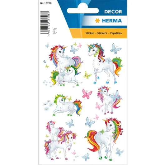 Autocolantes Decor Unicorn Best Friends