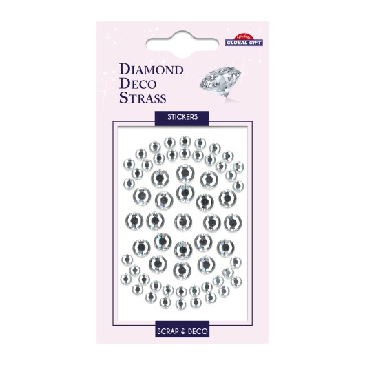 Autocolantes Diamond Deco Strass Transparente