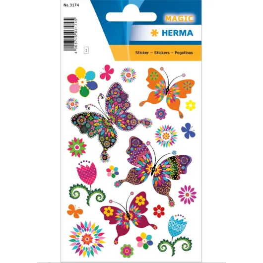 Autocolantes Magic Butterfly Diversity Glittery Foil