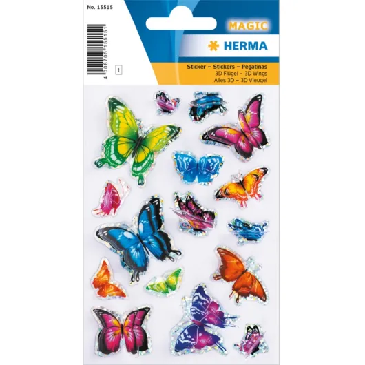 Autocolantes Magic Butterflies 3D
