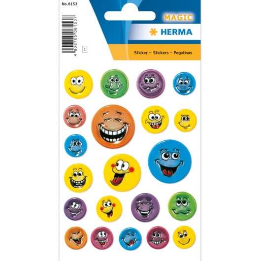 Autocolantes Magic Faces Embossed