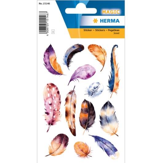 Autocolantes Magic Feather Jewelry Jewel