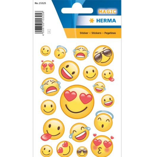 Autocolantes Magic Happy Smile Transpuffy
