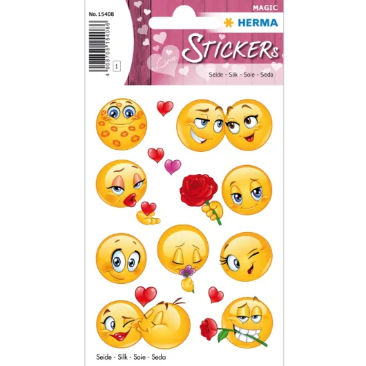 Autocolantes Magic Love Faces Silk