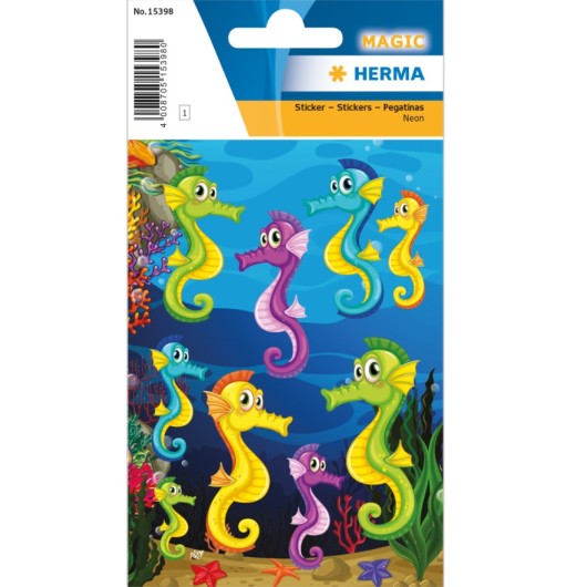 Autocolantes Magic Seahorse Neon