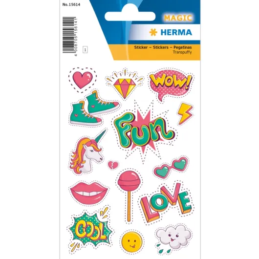 Autocolantes Magic Trendy Patches Transpuffy