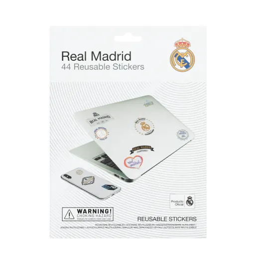 Autocolantes Reutilizáveis Real Madrid