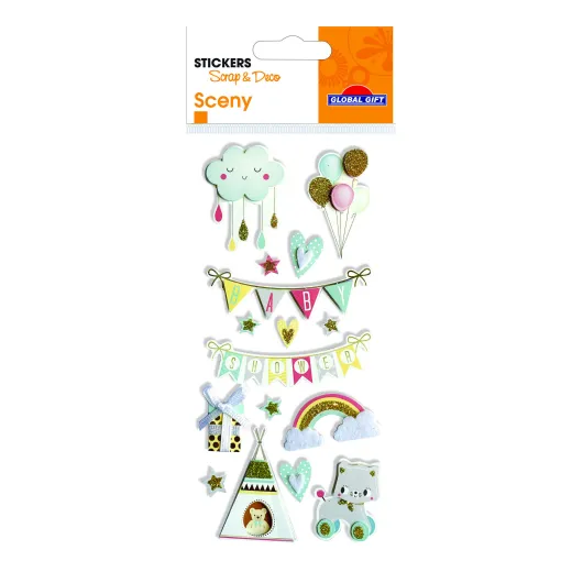 Autocolantes Sceny Scrap & Deco Baby
