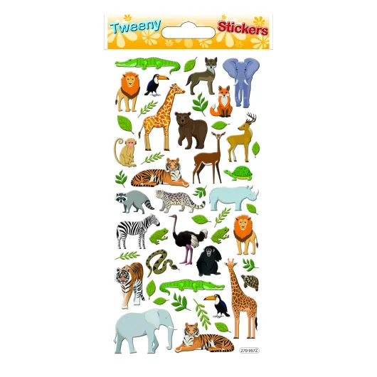 Autocolantes Tweeny Foamy Animais Africanos