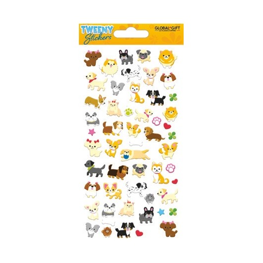 Autocolantes Tweeny Foamy Cachorritos Adorables
