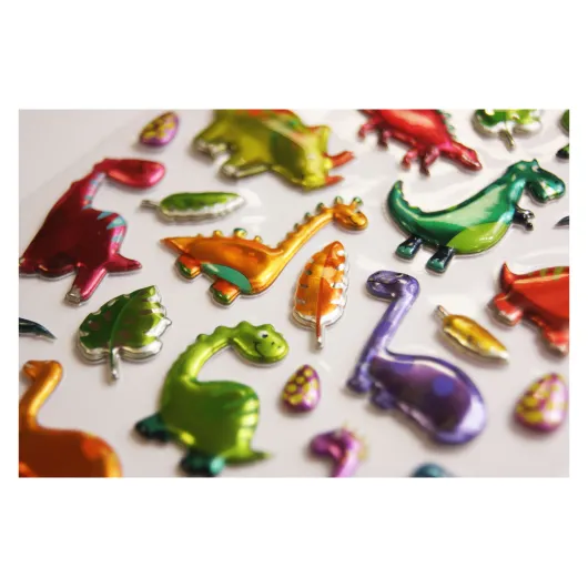 Autocolantes Tweeny Foamy Dinossauros Brilho