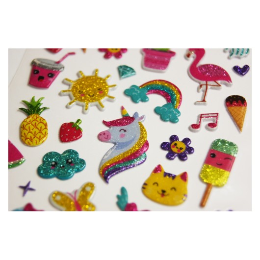 Autocolantes Tweeny Foamy Verano Fantasia