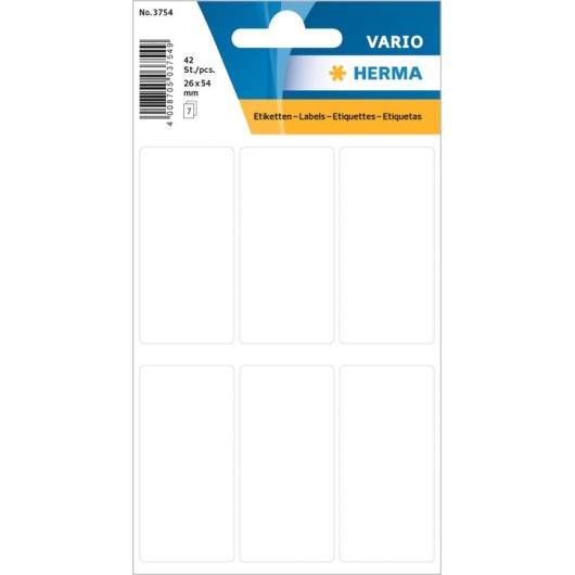 Autocolantes Vario 26x54mm