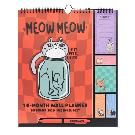 Planner 2026/2027 Meow Meow