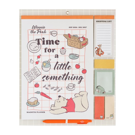 Planner com Íman 2026/2027 Disney Winnie the Pooh