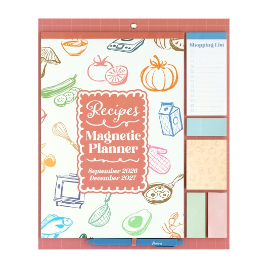 Planner com Imã 2026/2027 Receitas