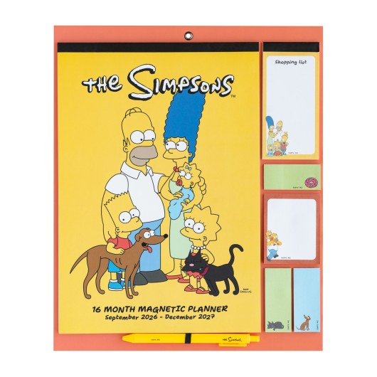 Planner Magnético 2026/2027 The Simpsons