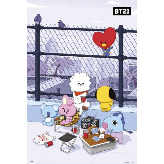 Poster BT21 Azote