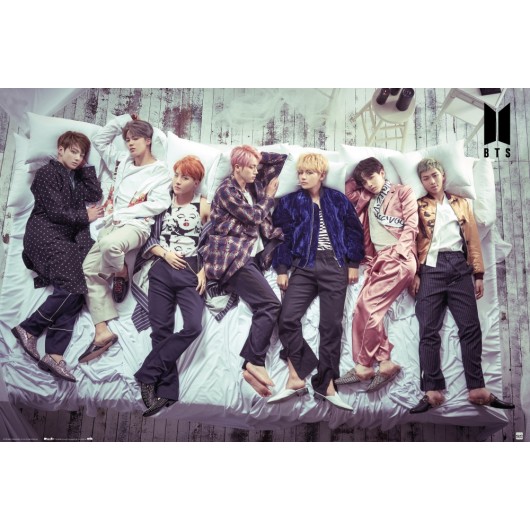 Poster BTS Bed – Papelaria Licenciada