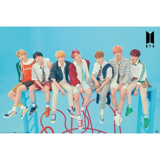 Poster BTS Blue