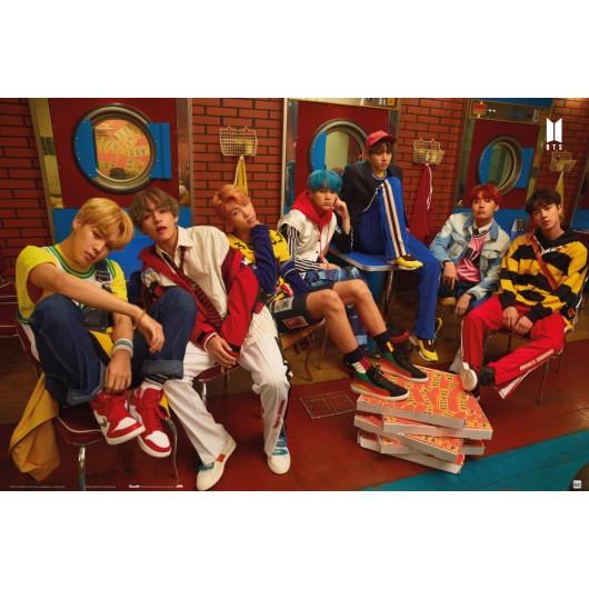 Poster BTS Pizza – Papelaria Licenciada