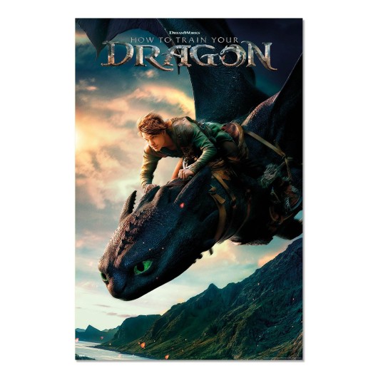 Poster Como Treinar o Teu Dragão Live Action