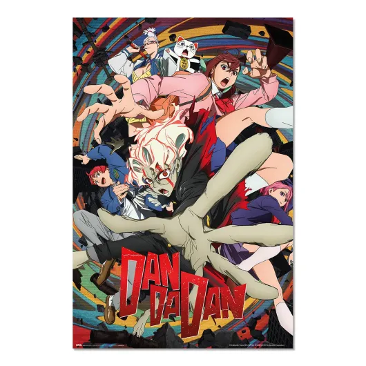 Poster Dan Da Dan – Personagens da Temporada 1