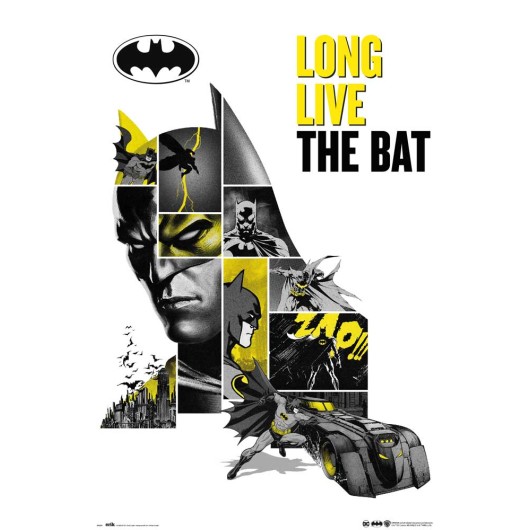 Poster DC Comics Batman 80 Aniversário