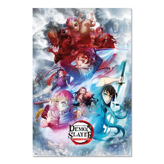 Poster Demon Slayer Swordsman Village 1