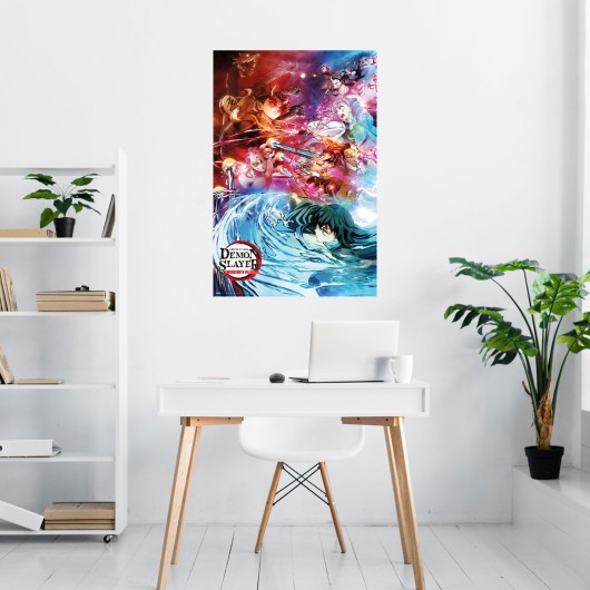 Poster Demon Slayer Swordsman Village 2