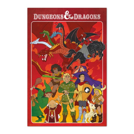 Poster Dungeons & Dragons: The Animated Series