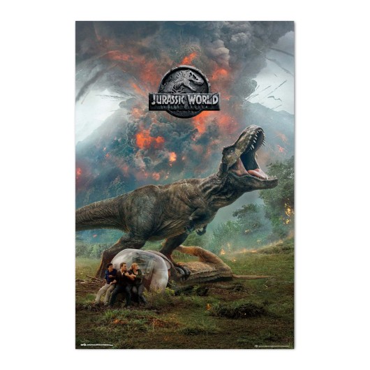 Poster Jurassic World – Licença Jurassic Park