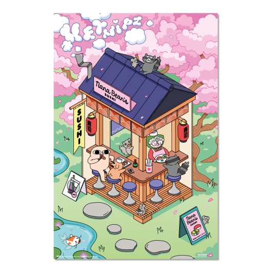 Póster Ketnipz Sushi