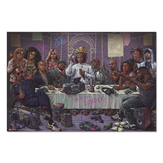 Póster Porta A Última Cena do Hip Hop