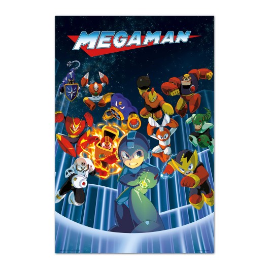 Poster Mega Man – Papelaria Licenciada