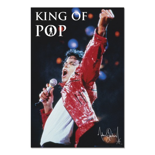 Poster Michael Jackson – King of Pop