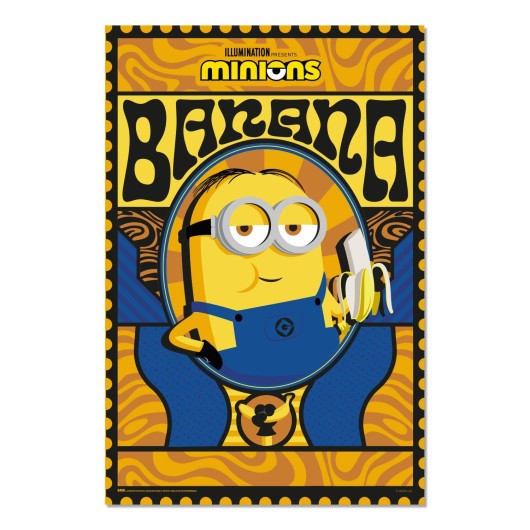 Poster Minions Banana