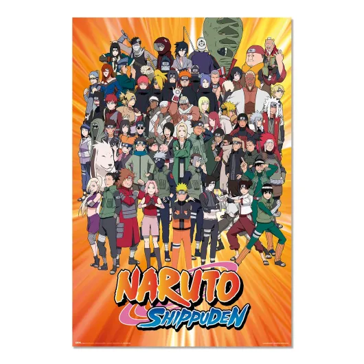 Poster Naruto Shippuden – Personagens