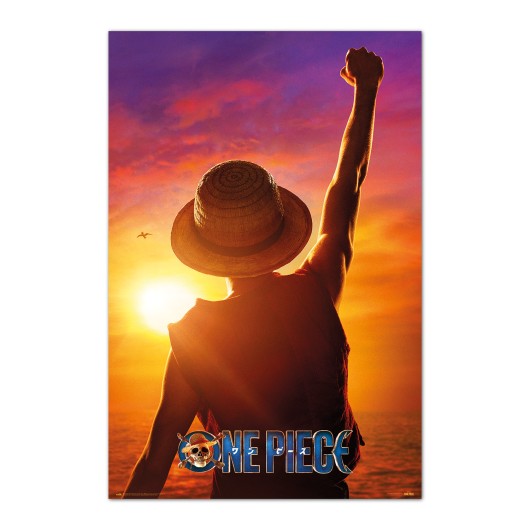 Poster One Piece Netflix Monkey D. Luffy