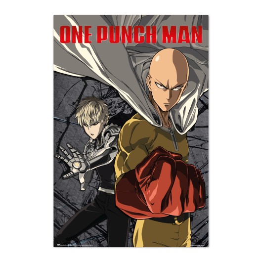 Póster One Punch Man – Saitama & Genos