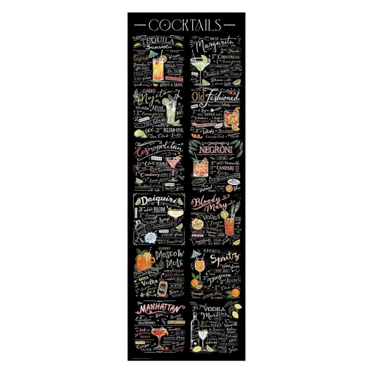 Poster Porta Cocktail