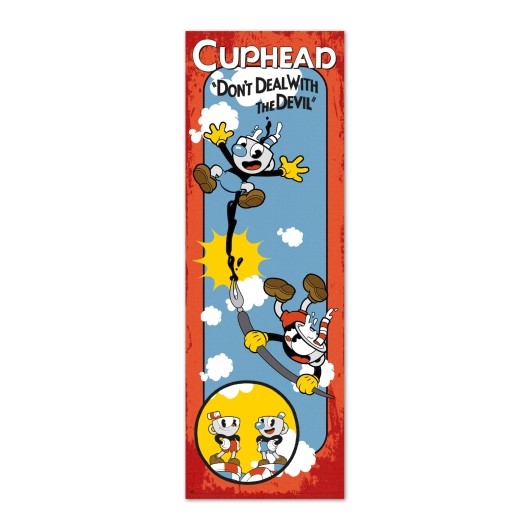 Poster Cuphead Porta – Papelaria