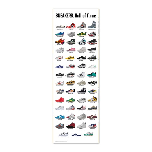Poster Sneakers Hall of Fame