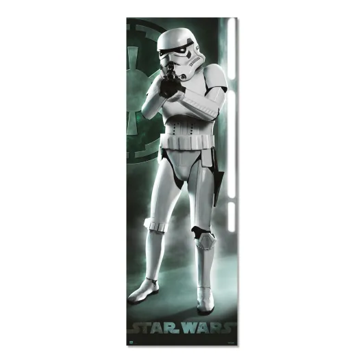 Poster Star Wars Porta Soldado Clássico